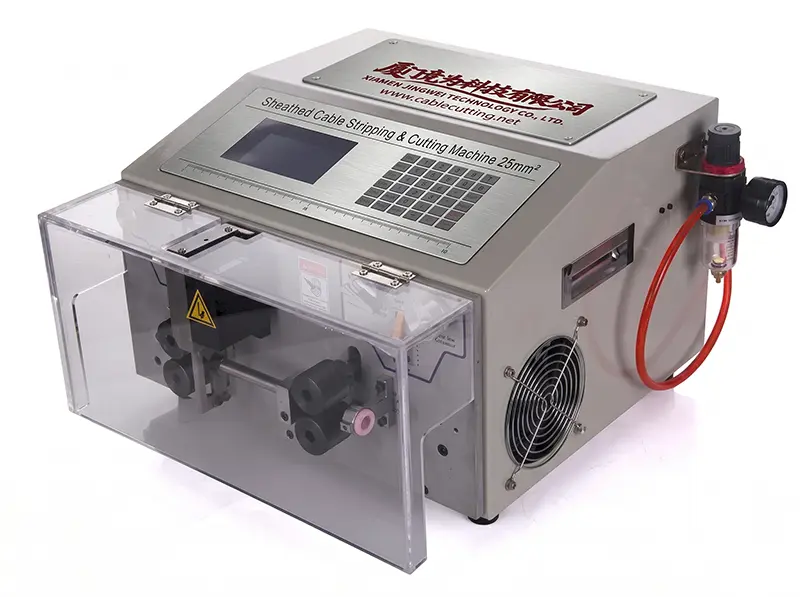 WPM-09HT2: Automatisk avskalnings- och kapmaskin för mantlade kablar 25mm²