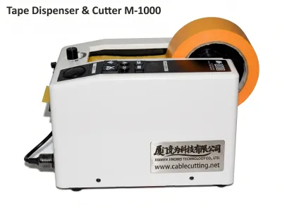 Automatisk elektrisk tejpskärare för industri, M-1000