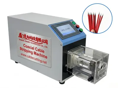 Automatisk koaxialkabelavskärmningsmaskin WPM-6806D