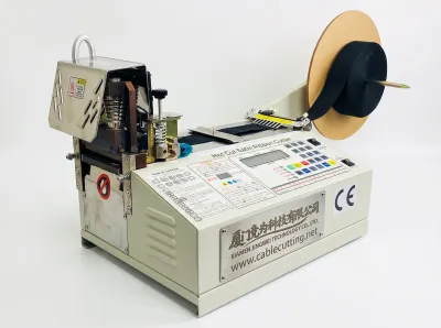 Automatisk varmskärningsmaskin för satinband WPM-890S Thumb