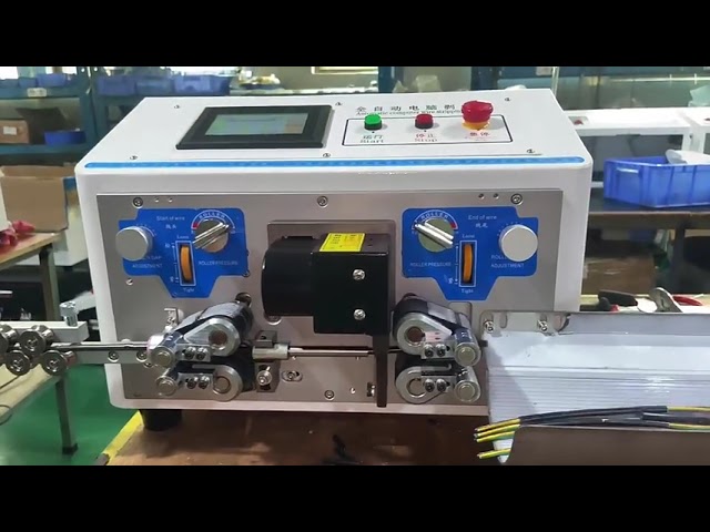 Automatic 7MM 8 Multi Core Cable Cutting & Stripping Machine