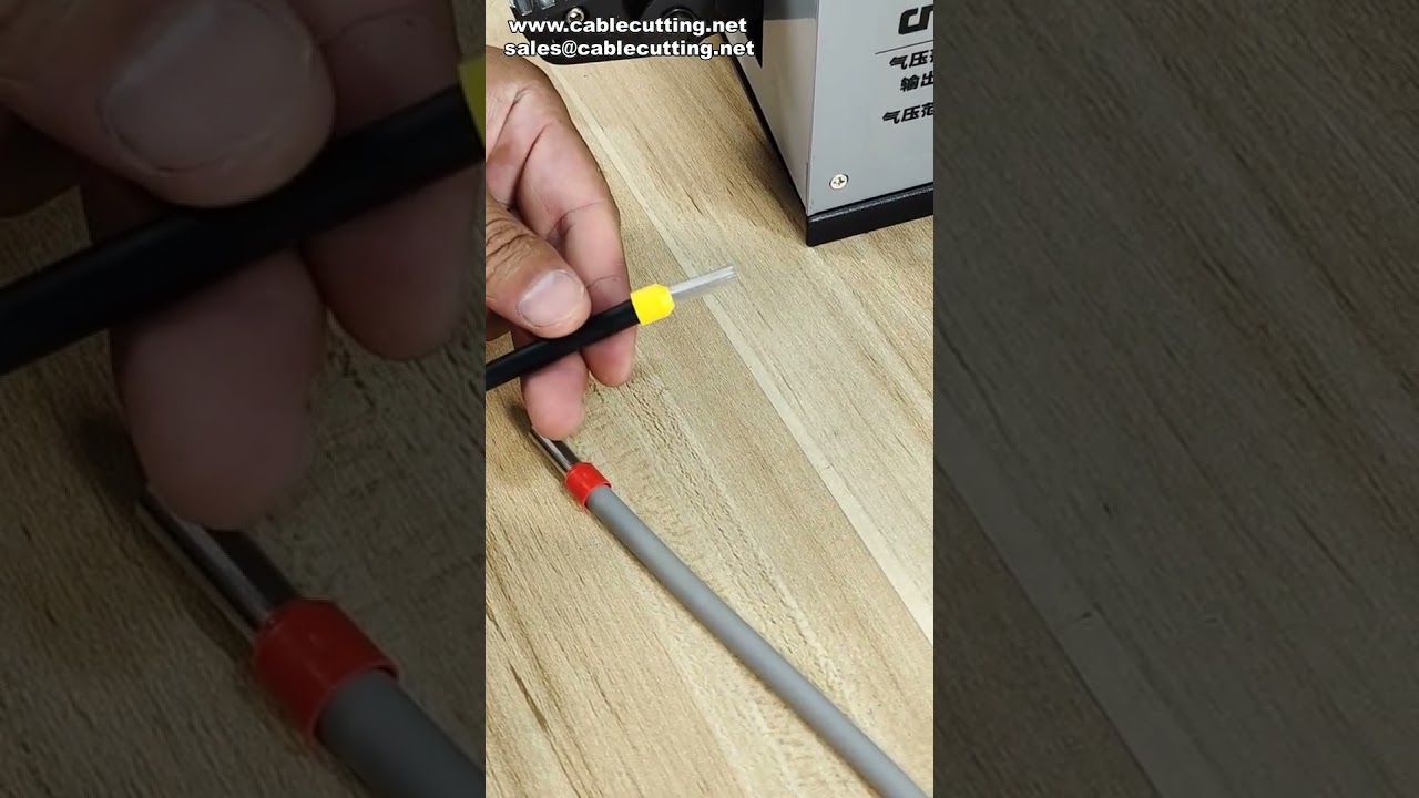 25M Pneumatisk Kabelpress – Mångsidig Pressning med Utbytbara Matriser