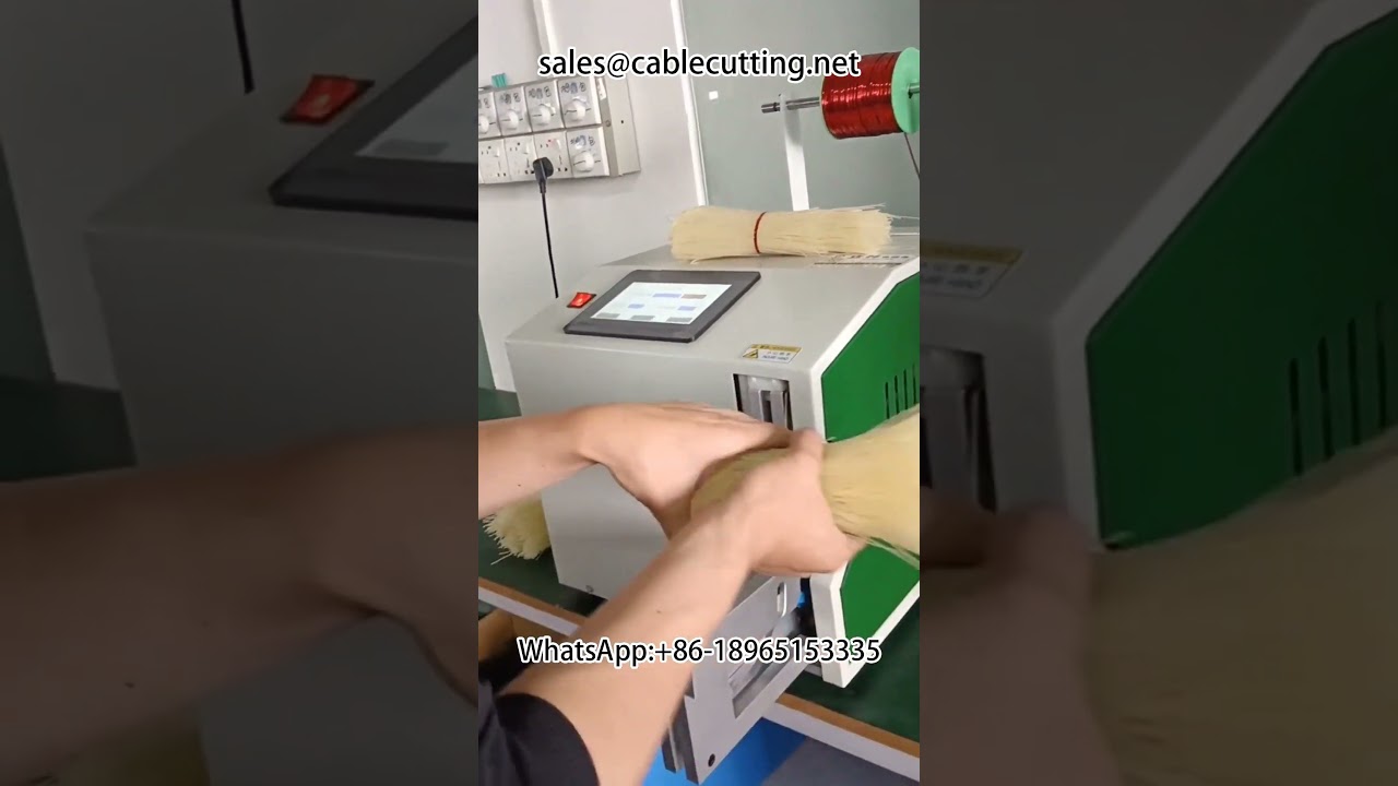 Effektiv bindningsmaskin & trådknutningsmaskin | Industriell automation