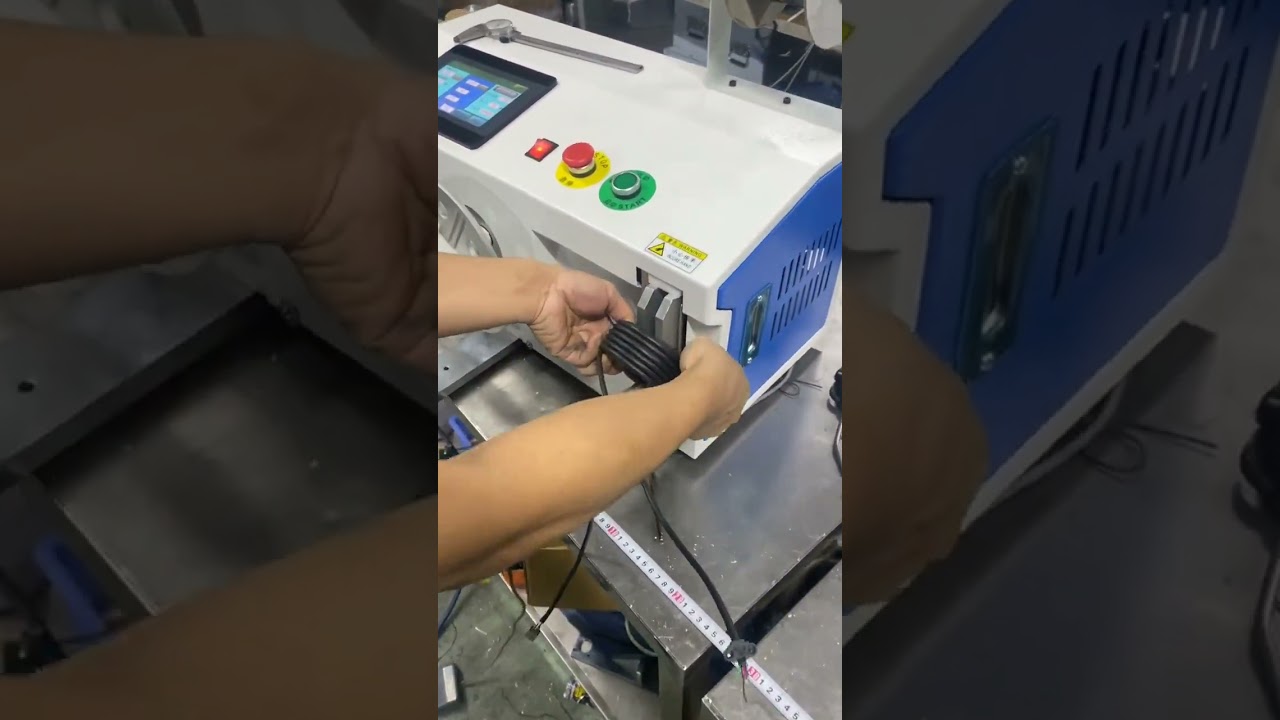 Trådspiralbindningsmaskin med head-tail retention | Automation & DIY