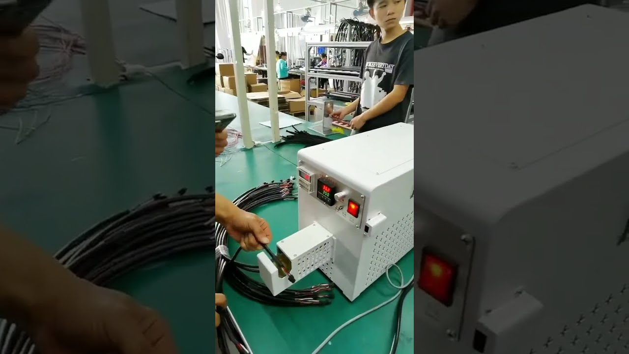 Pure Electric Värmekrympmaskin – Verklig Arbetsdemonstration