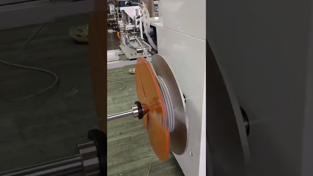 Automatisk trådbehandlingsmaskin – Räkning, sortering, kapning, lindning & spolning (50 kg kapacitet) #fabrik
