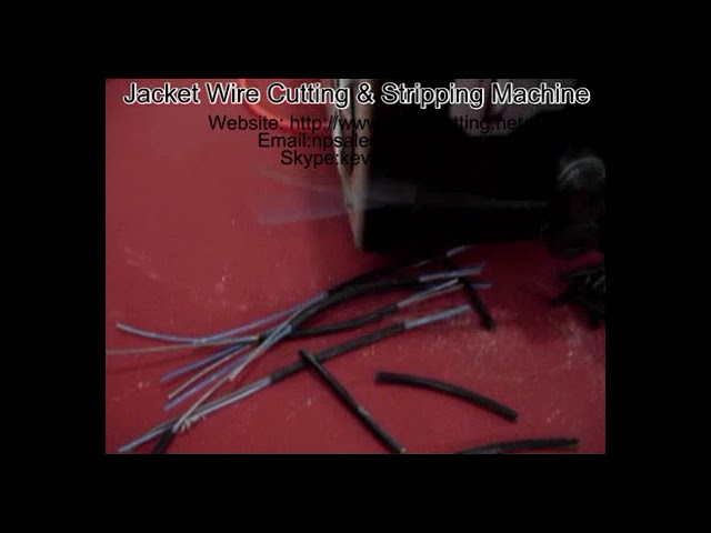 jacket wire cutting and stripping machine WPM-09HT