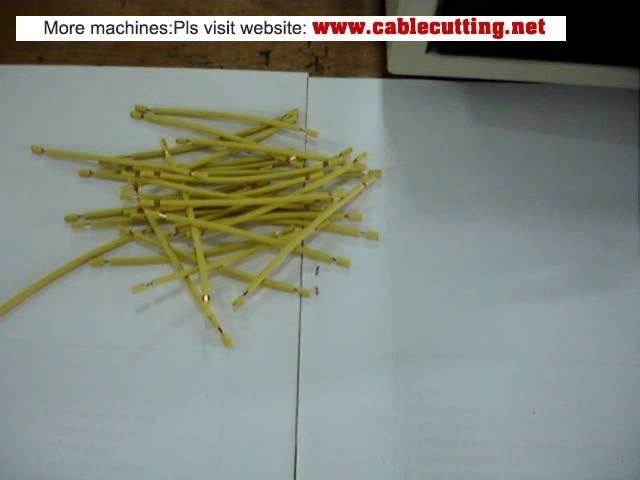 Wire Cutting Stripping Machine (WPM-09C) for 0.1 aquare short fine wire