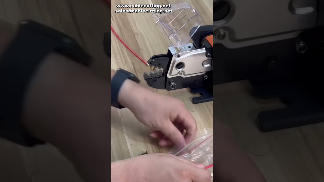 High Speed Pneumatic Terminal Crimping Machine with Enhanced Solenoid Valve