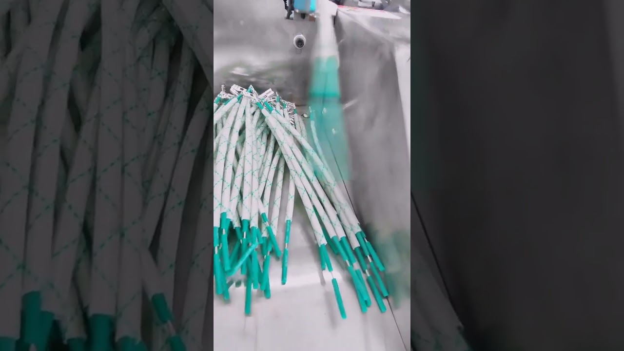 Motor Lead Wire Processing Yellow Wax Tube Self Extinguishing Tube Insertion #machine #cablewires