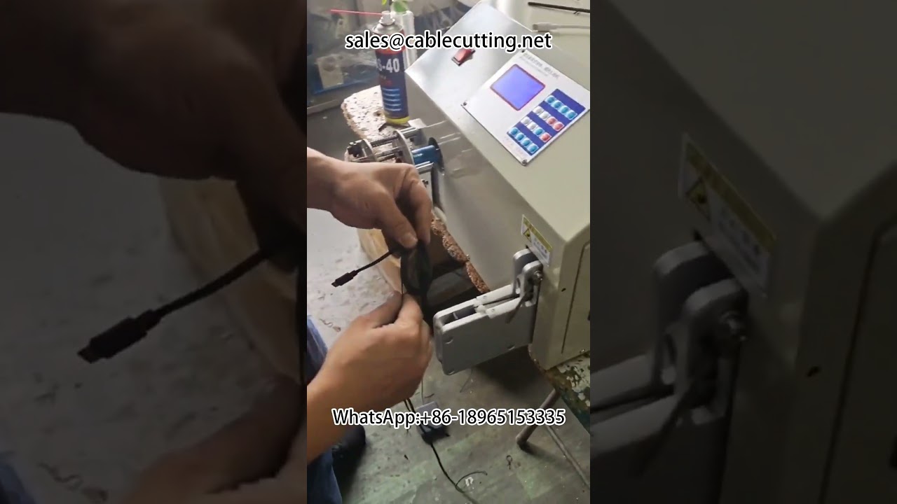 #Data cable #Cable winding machine #Cable winding and tying machine