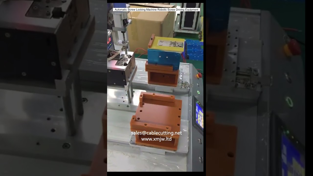 Automatisk skruvlåsningsmaskin – Robotstyrd skruvdragning för effektiv montering