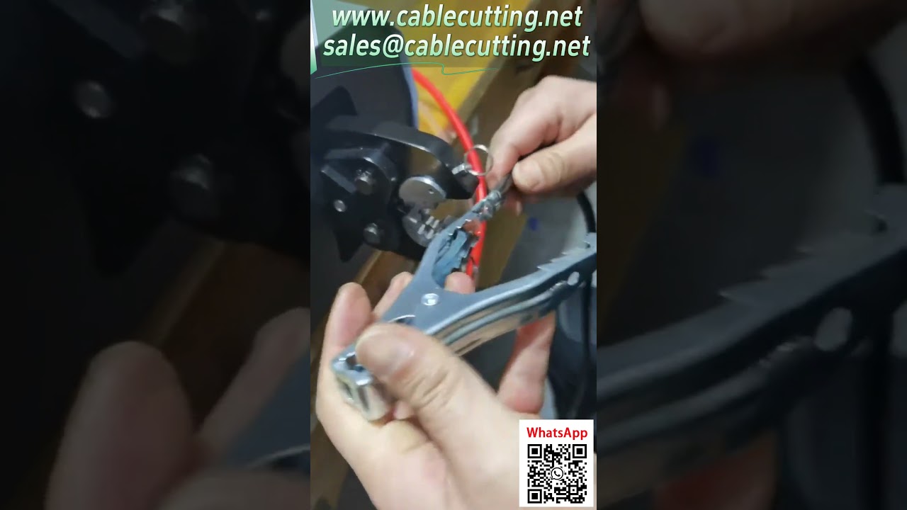 氣動端子壓接機  壓接帶台階鱷魚夾  一次成型 #工廠實拍 #自動化設備