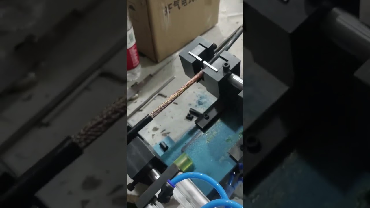 7mm Diameter Wire Stripping Outer Skin 25cm Length #factory #machine