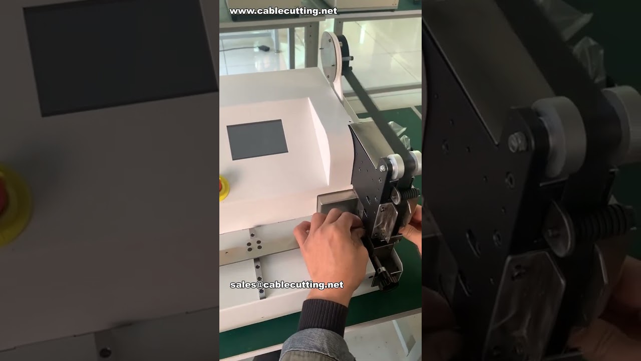 Maskin för punkttejpning och lindning av kabelstammar | Automatiserad produktionslinje