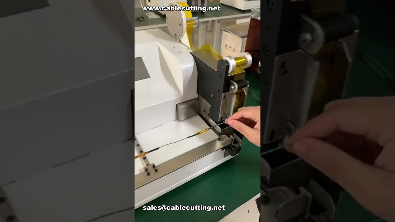 Punkttejpningsmaskin för bilkabelhärvan – fabriksvideo