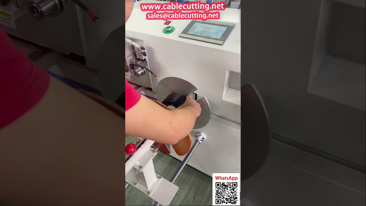 5-i-1 Automatisk Trådbearbetningsmaskin – Räkning, Stapling, Lindning, Kapning, Bindning