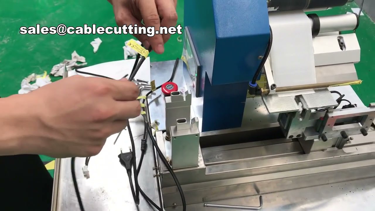 Effektiv trådmärkningsmaskin för automatisk kabelmärkning