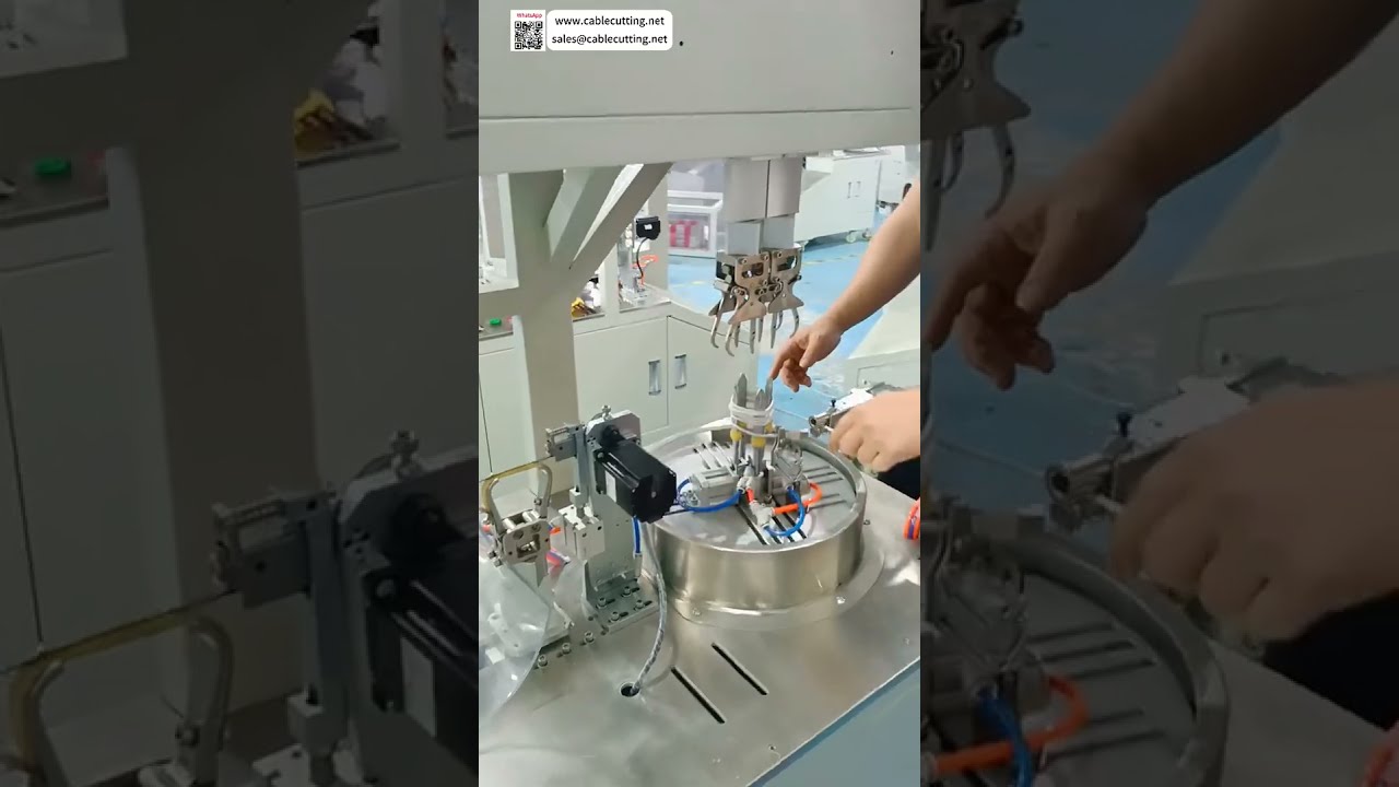 Automatisk trådlindningsmaskin – cirkulär enkelbindning för 45 mm innerlindor (kortversion)