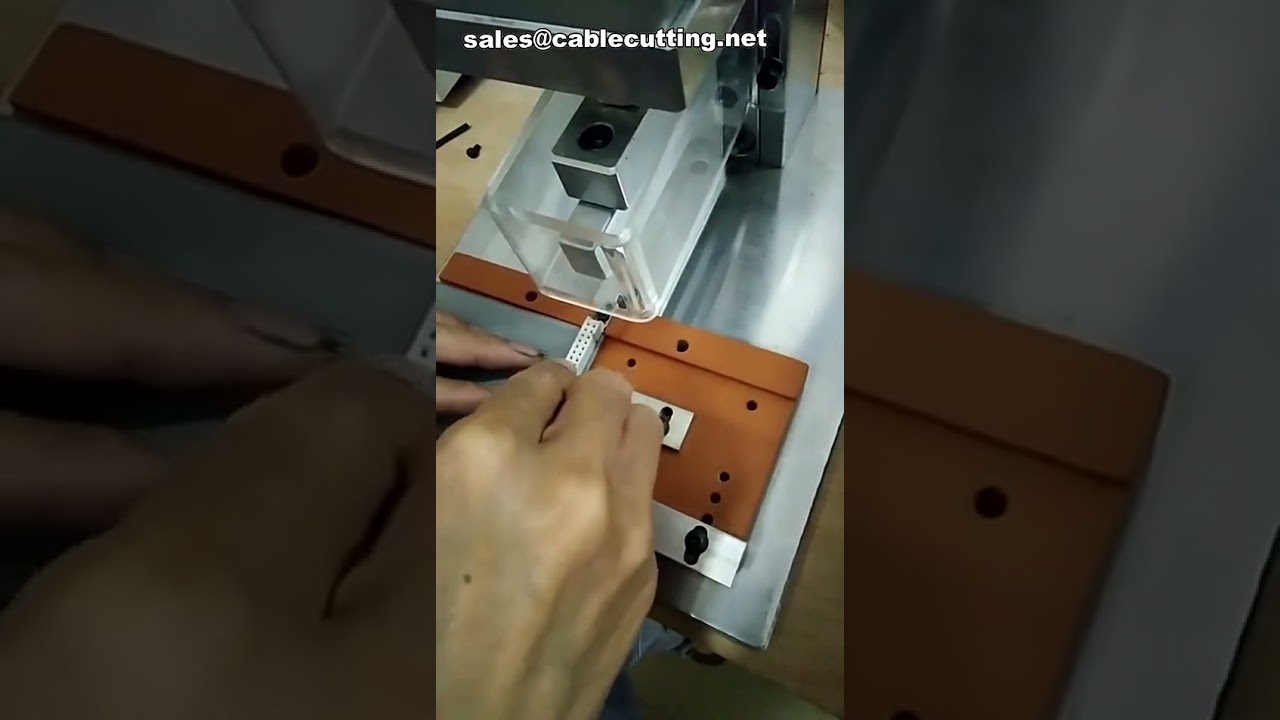 IDC-kabelpressmaskin och kabelkrympmaskin – Automatisk kabelbearbetning