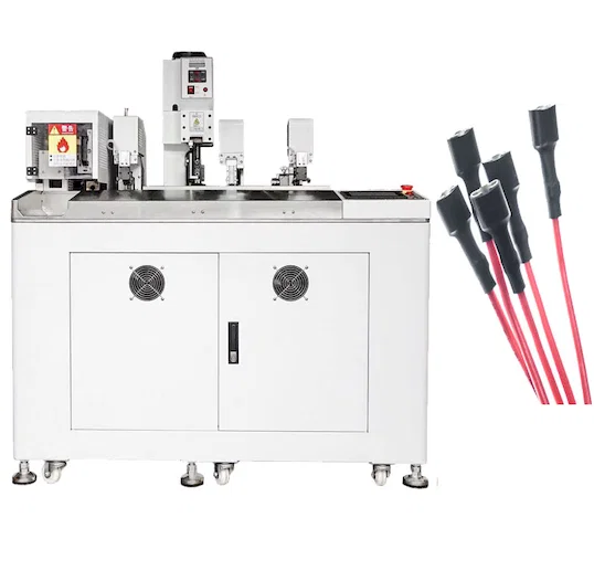 Heat Shrink Rör Insert Twist Tin Crimp Maskin