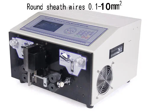 Sheathed Tråd Stripping Skärmaskin WPM-09HT1 10mm² - Automatisk trådavisoleringsmaskin